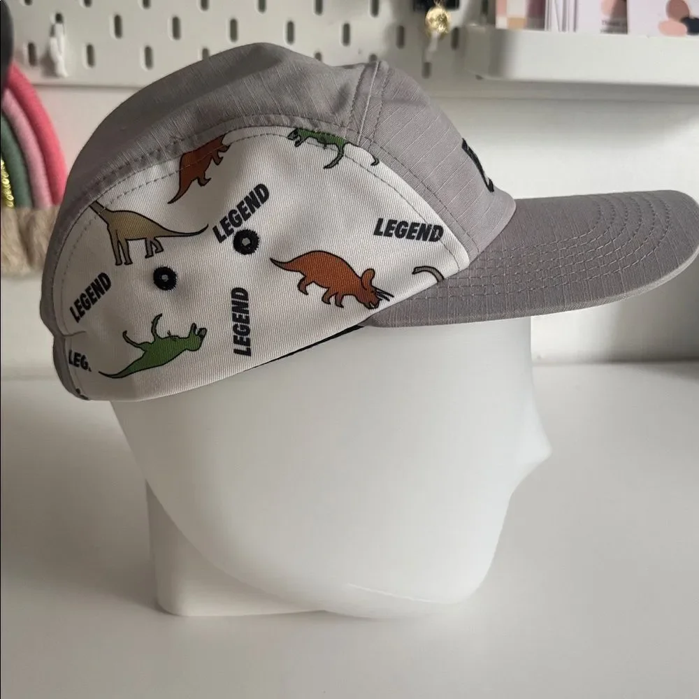 Legend Kids Light Gray Adventure Hat EUC